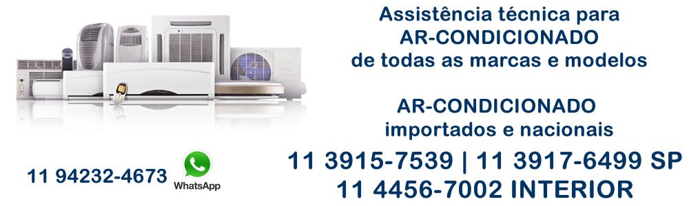 Assistência técnica ar-condicionado