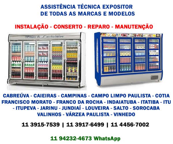 Assistência técnica expositor